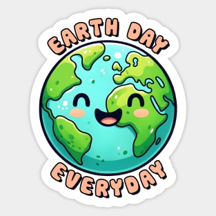 Earth day Every day Sticker